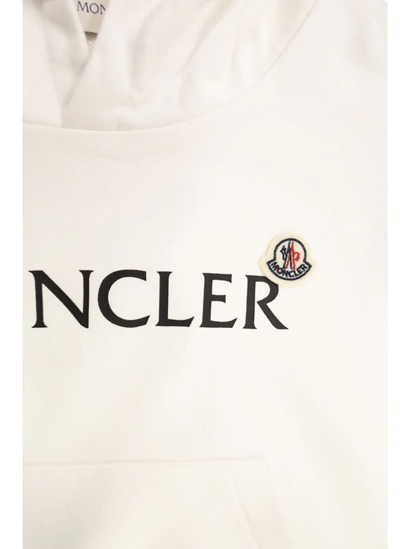 Moncler White Hoodies - Image 3