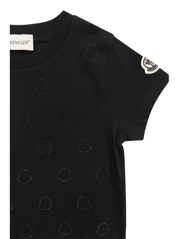 Moncler Black Half Sleeve - Image 3