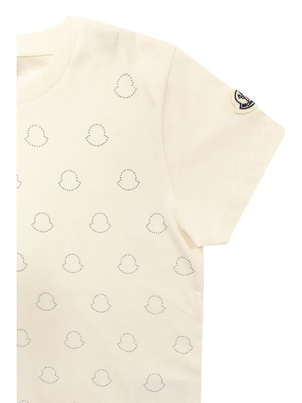 Moncler Ivory Half Sleeve - Image 3