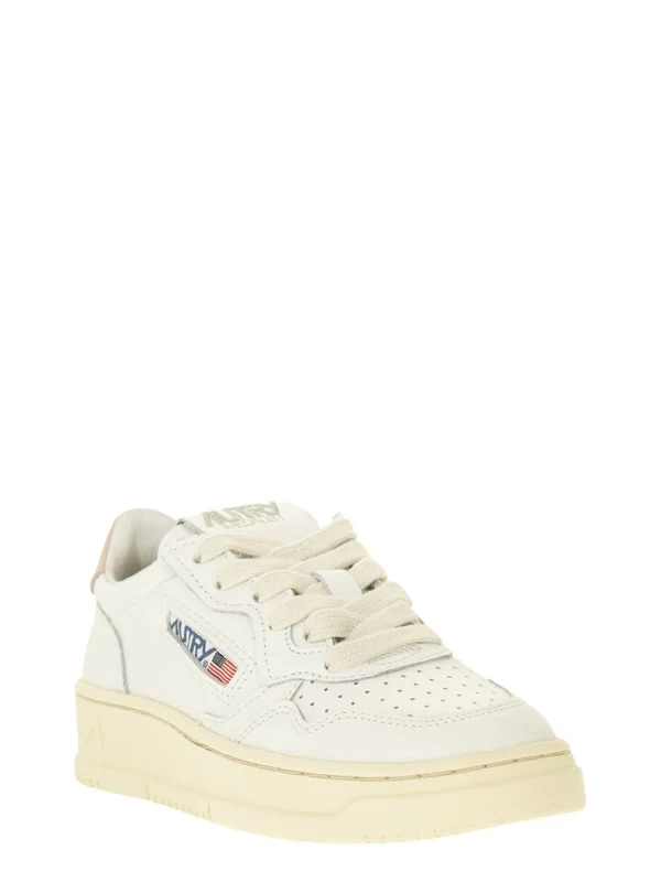 Autry White Low Top Sneakers - Image 2