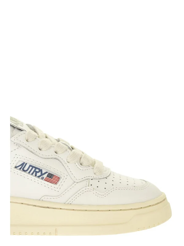 Autry White Low Top Sneakers - Image 6