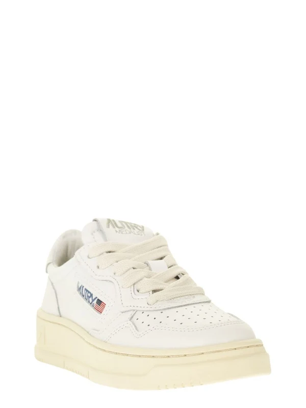 Autry White Low Top Sneakers - Image 2