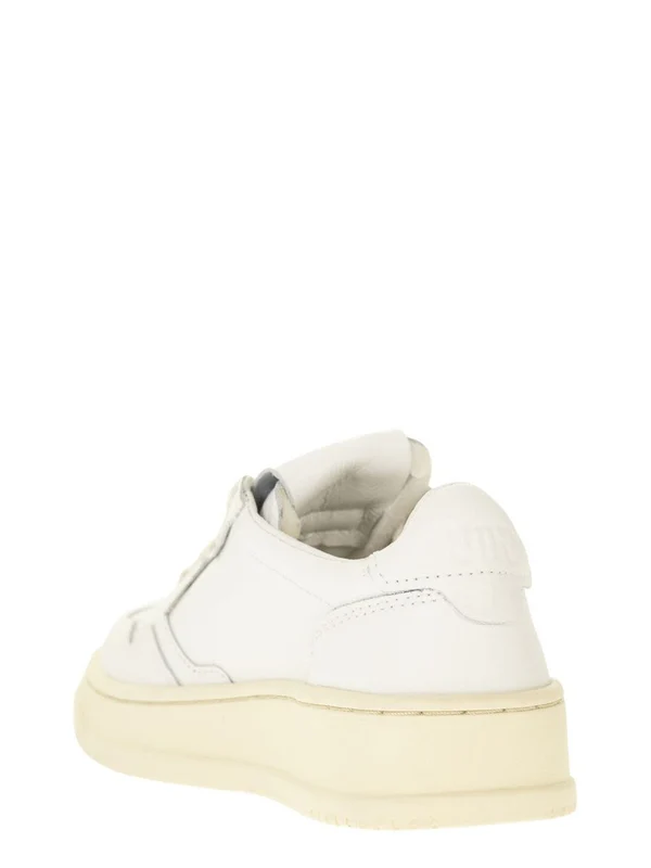 Autry White Low Top Sneakers - Image 3