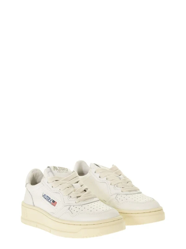 Autry White Low Top Sneakers - Image 4