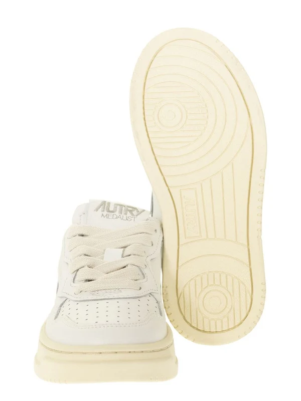 Autry White Low Top Sneakers - Image 5