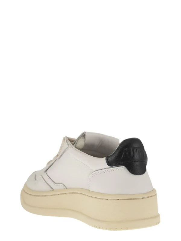 Autry White Low Top Sneakers - Image 3