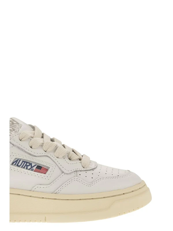 Autry White Low Top Sneakers - Image 6