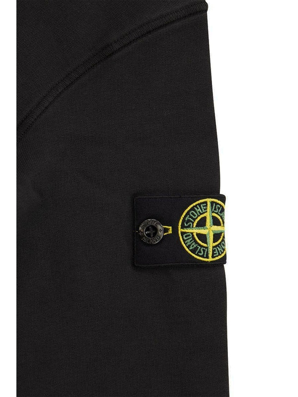 Stone Island Black Hoodies - Image 3