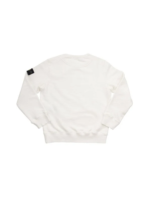 Stone Island White Sweatshirts - Image 2