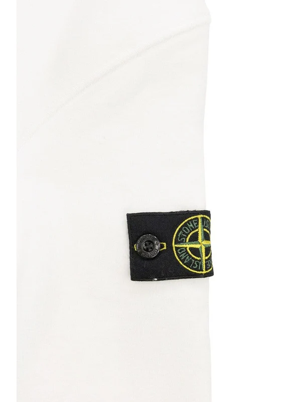 Stone Island White Sweatshirts - Image 3
