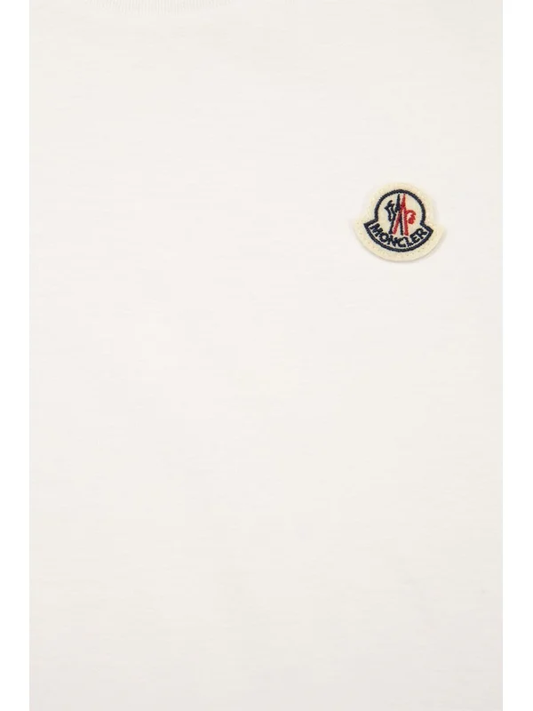 Moncler White Half Sleeve - Image 3