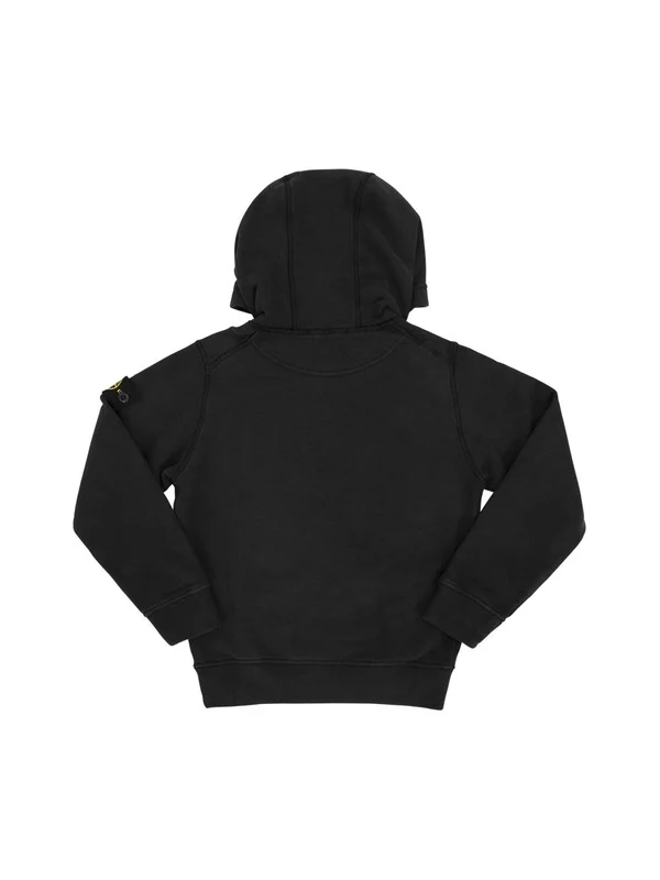 Stone Island Black Hoodies - Image 2