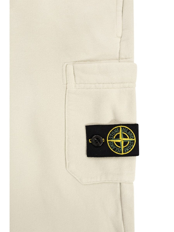 Stone Island Beige Casual Pants - Image 3
