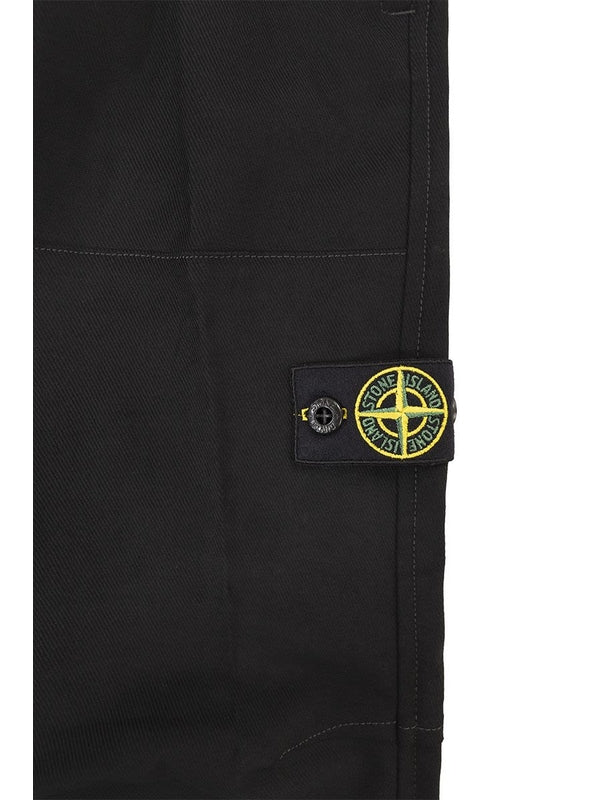 Stone Island Black Casual Pants - Image 3