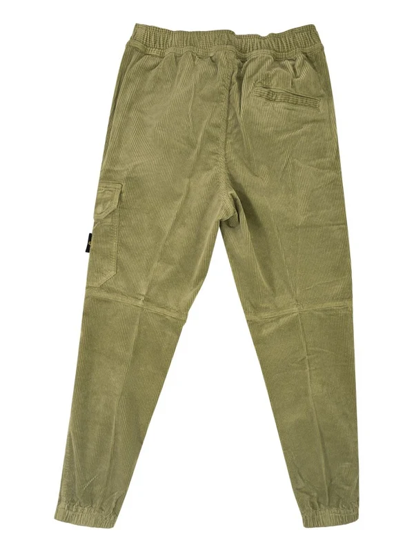 Stone Island Green Casual Pants - Image 2