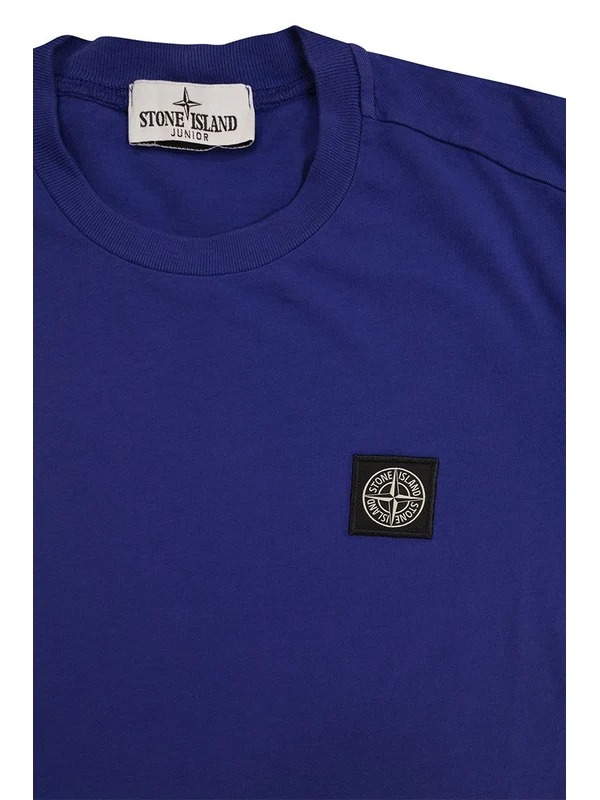 Stone Island Blue Half Sleeve - Image 3