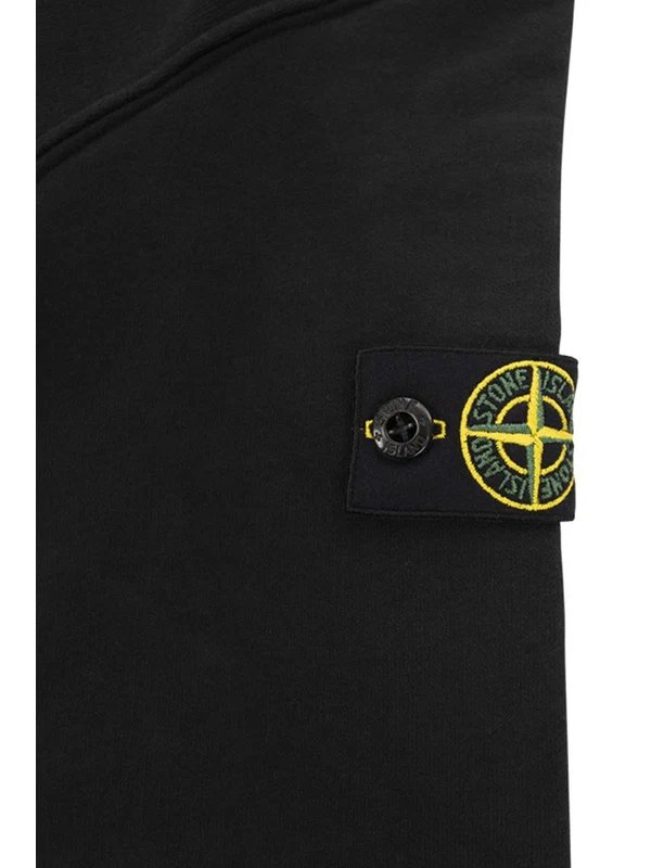 Stone Island Black Sweatshirts - Image 3