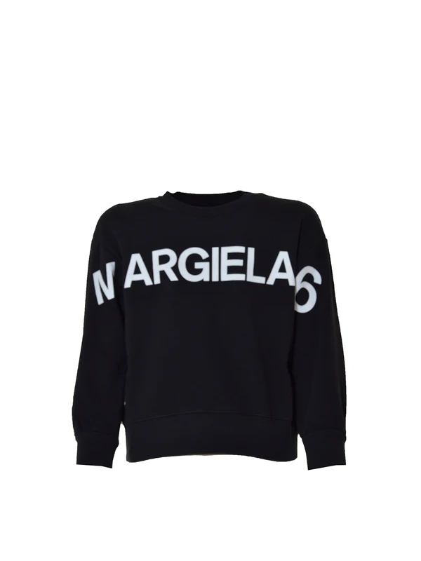 Mm6 Maison Margiela Black Sweatshirts - Image 2