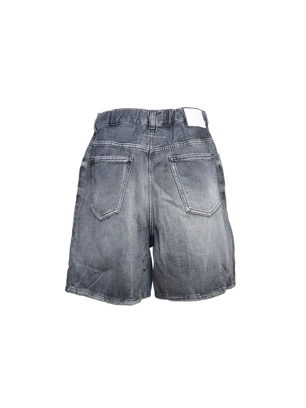 Mm6 Maison Margiela Black Shorts - Image 4