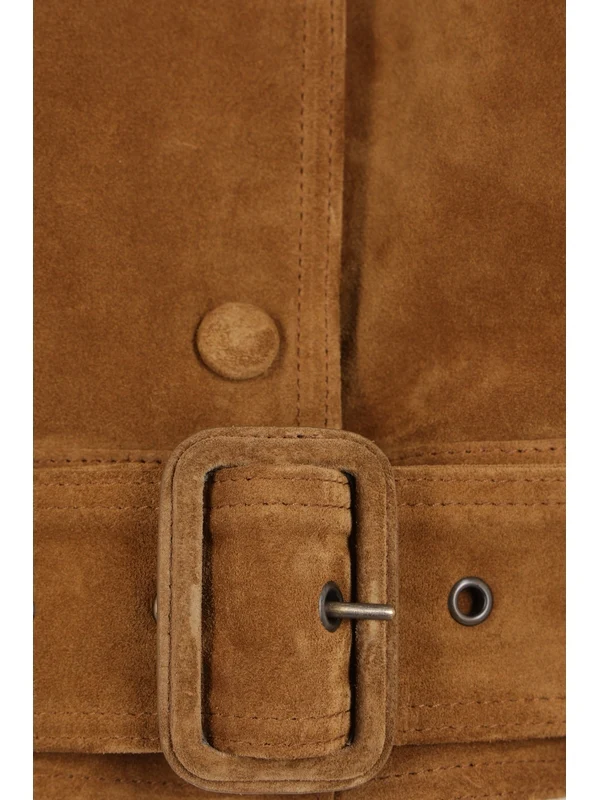 Saint Laurent Brown Trucker - Image 3