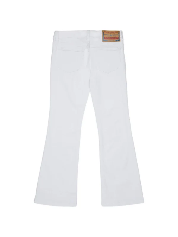 Diesel White Denim Pants - Image 3