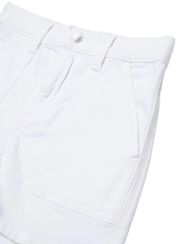 Diesel White Shorts - Image 3