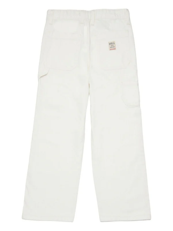 Diesel White Denim Pants - Image 2