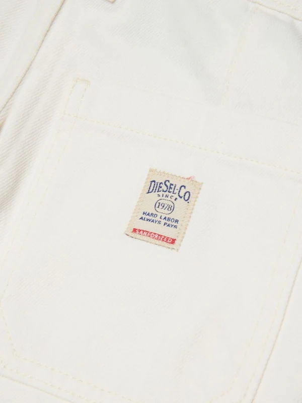 Diesel White Denim Pants - Image 4