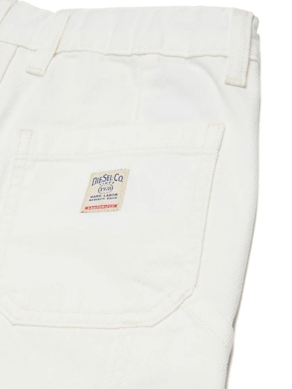 Diesel White Shorts - Image 2