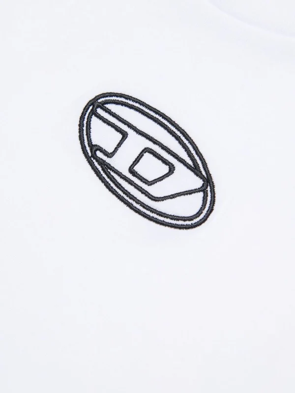 Diesel White Half Sleeve - Image 3