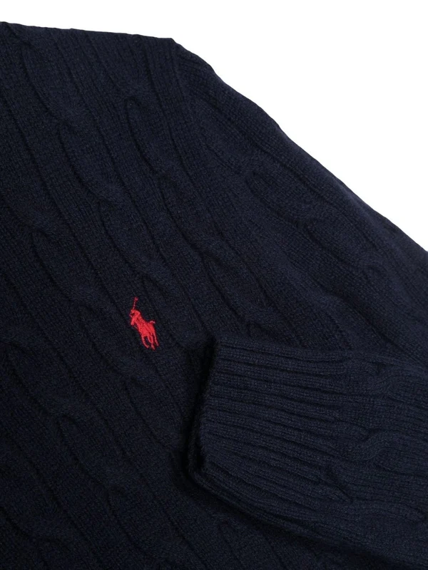 Polo Ralph Lauren Navy Knitted - Image 2