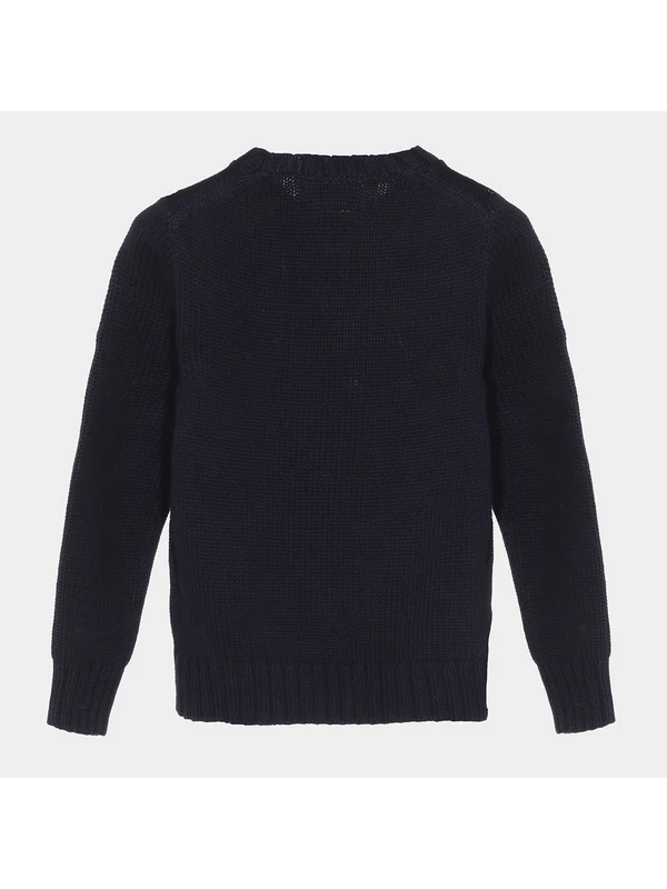 Polo Ralph Lauren Navy Knitted - Image 2