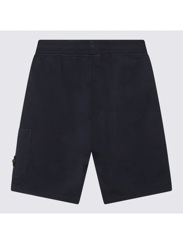 Stone Island Blue Shorts - Image 2