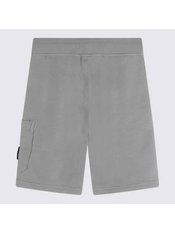 Stone Island Grey Shorts - Image 2