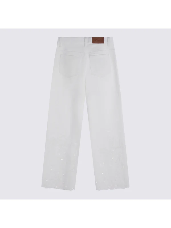 Chloe White Trousers - Image 2