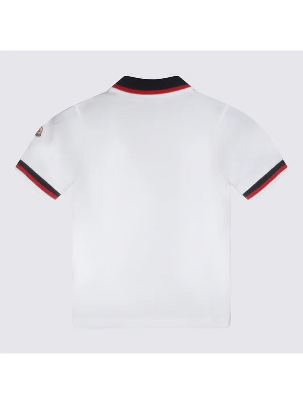 Moncler White Polo Shirts - Image 2