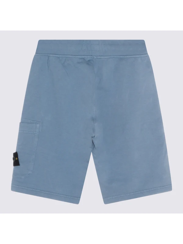 Stone Island Blue Shorts - Image 2