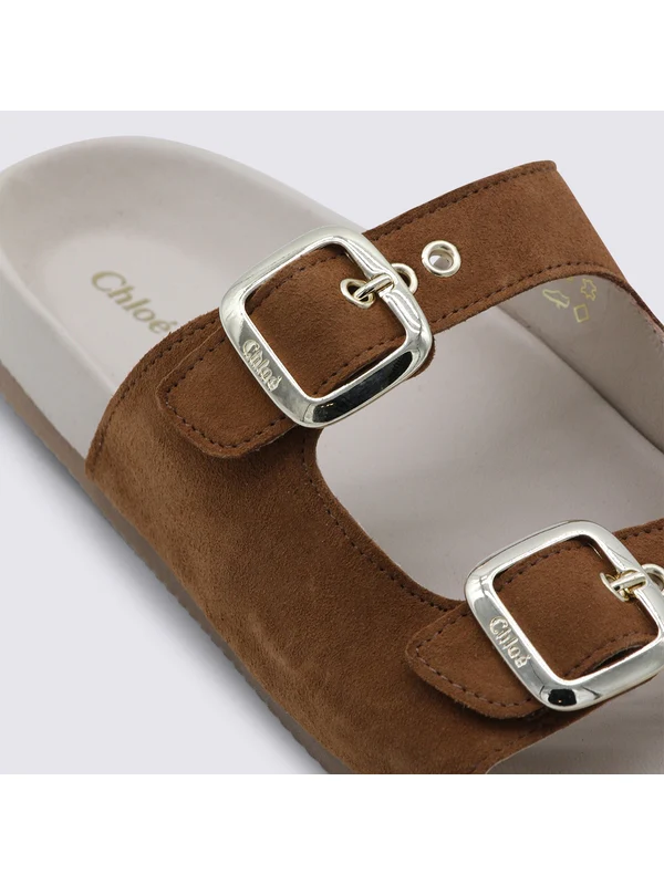 Chloe Beige Sandals - Image 4
