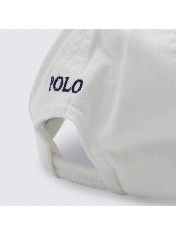 Polo Ralph Lauren White Cap - Image 2