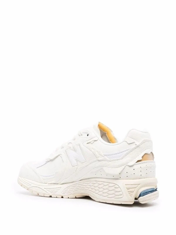 New Balance White Low Top Sneakers - Image 2