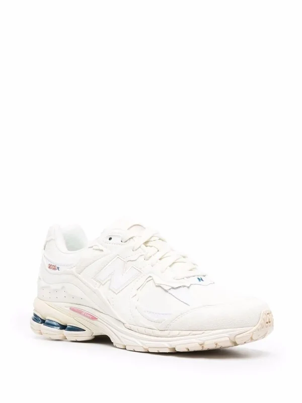 New Balance White Low Top Sneakers - Image 3