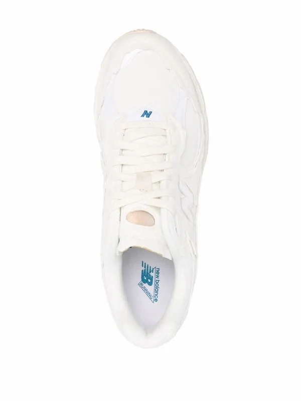 New Balance White Low Top Sneakers - Image 4