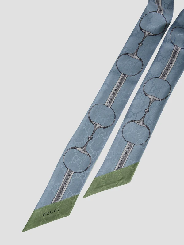 Gucci Multicolor Silk Mufflers - Image 2