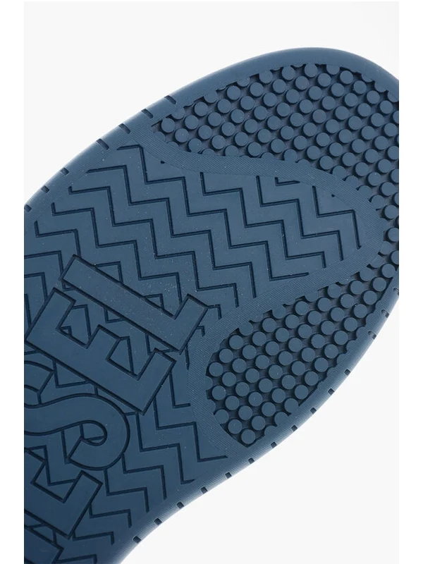 Diesel Blue Low Top Sneakers - Image 5