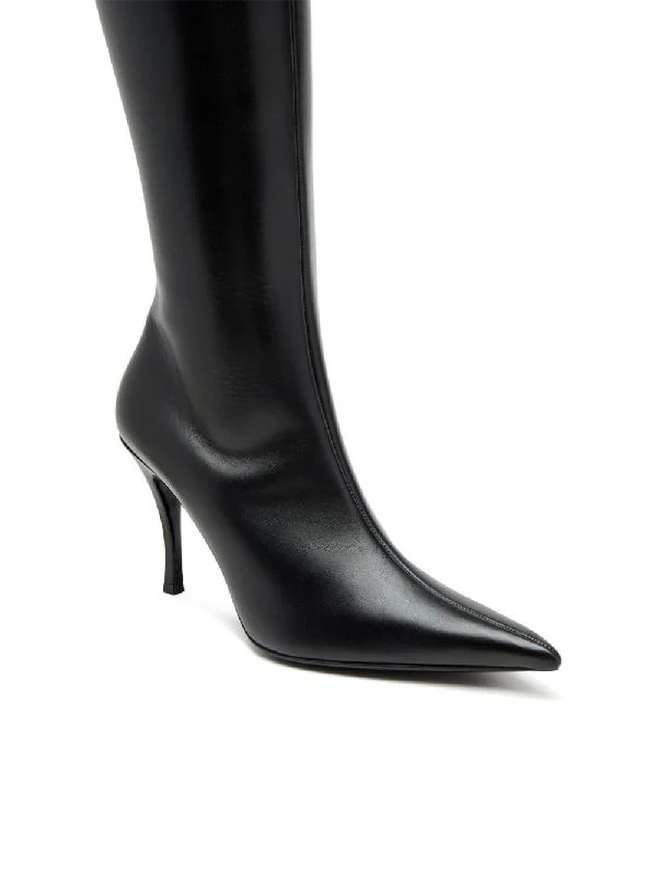 Diesel Black High Boots - Image 4