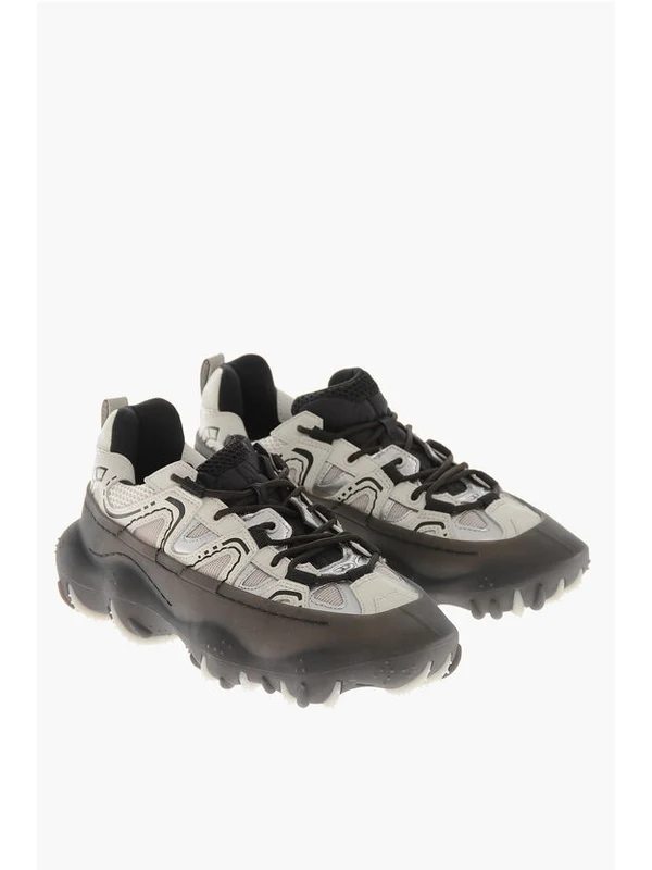 Diesel Black White Low Top Sneakers - Image 2