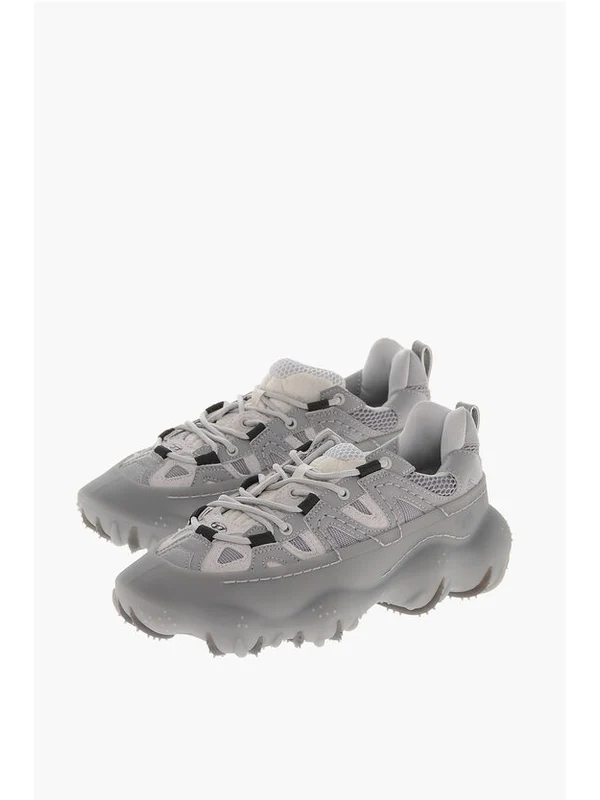 Diesel Grey Low Top Sneakers - Image 2
