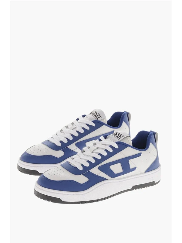 Diesel Blue Low Top Sneakers - Image 2