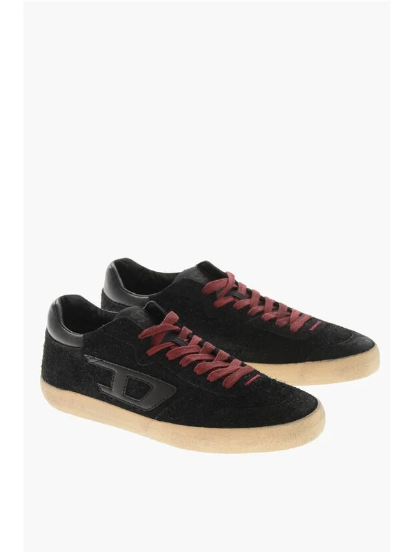 Diesel Black Low Top Sneakers - Image 2