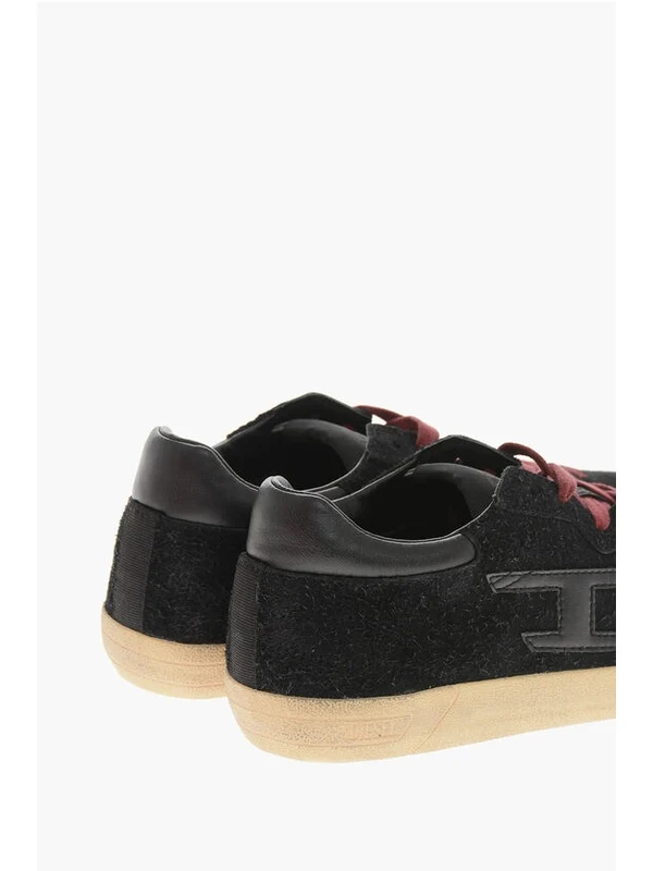Diesel Black Low Top Sneakers - Image 3